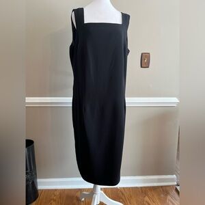 Jessica Howard Classic Black Midi Dress